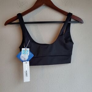 Fae Swim Maven Top in Onyx size S NWT